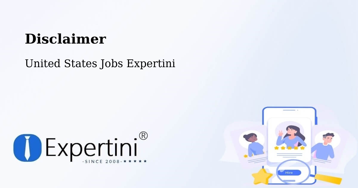 Disclaimer – Easton - United States Jobs Expertini